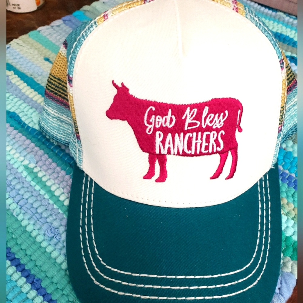 GOD BLESS RANCHERS BABEBALL CAP